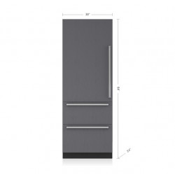Refrigerador SUB-ZERO Empotre (Panelable - Bisagra Derecha) (Dispensador Interno) 30" - DET3050RID/R