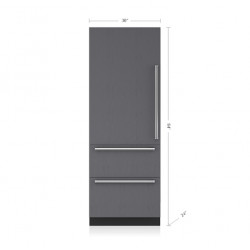 Refrigerador/Congelador SUB-ZERO Empotre (Panelable - Bisagra Izquierda) (Despachador Interno) 30" - DET3050CIID/L