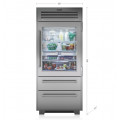Refrigerador/Congelador SUB-ZERO Empotre (Bisagra Derecha) 36" - PRO3650G/RH