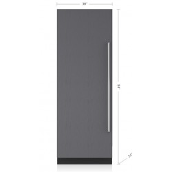 Refrigerador SUB-ZERO Empotre (Panelable - Bisagra Izquierda) (Despachador Interior) 30" - DEC3050RID/L