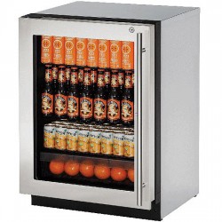 Refrigerador U-LINE Bajo Cubierta (Con Cerradura y Bisagra Izquierda) 24" - U-2224RGLS-15B