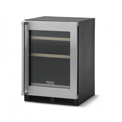 Enfriador de Bebidas VIKING Bajo Cubierta (Puerta de Cristal) 24" - FBUI5242G + PDPUG524SS